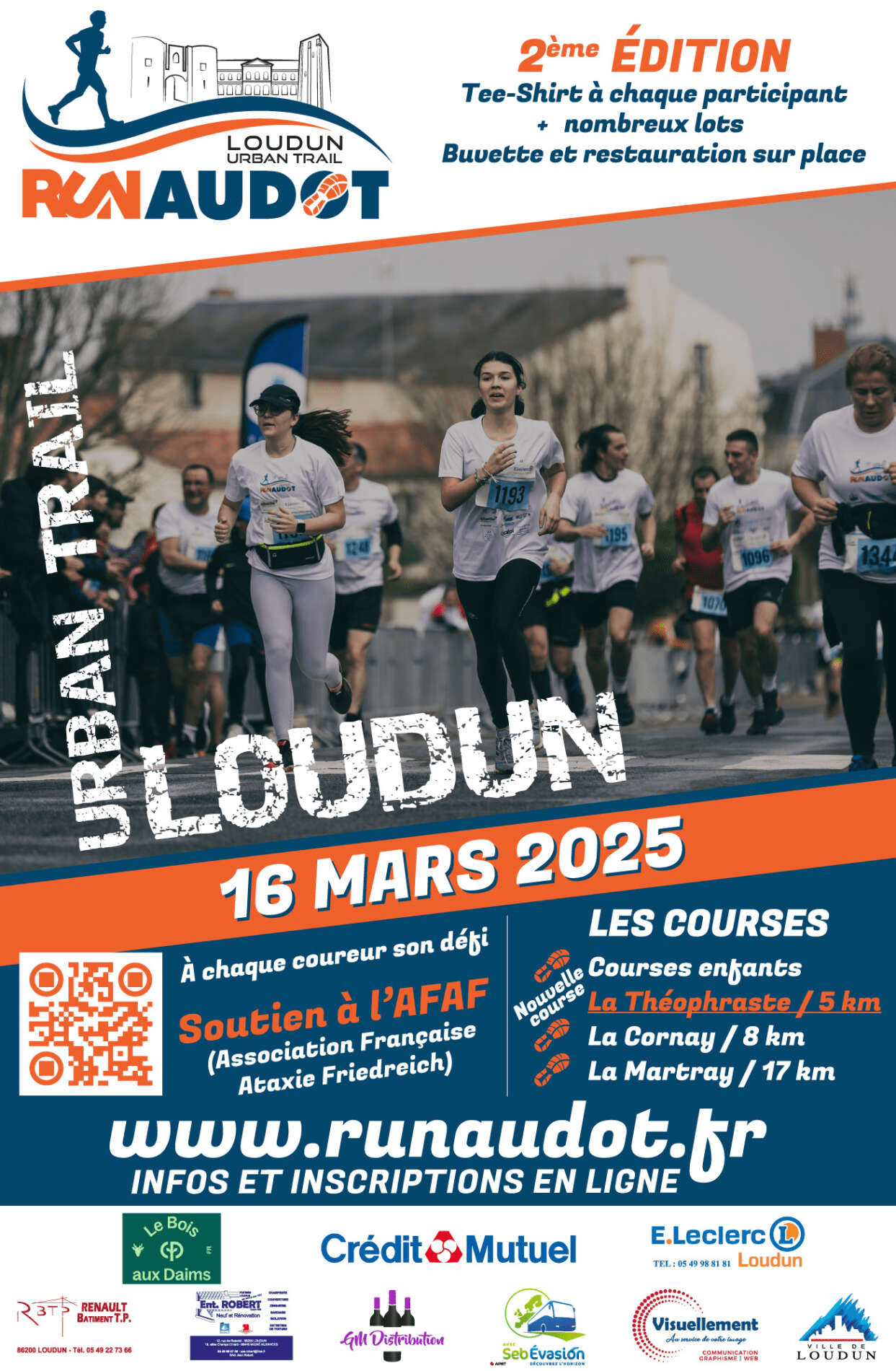 Runaudot : la Urban trail de Loudun