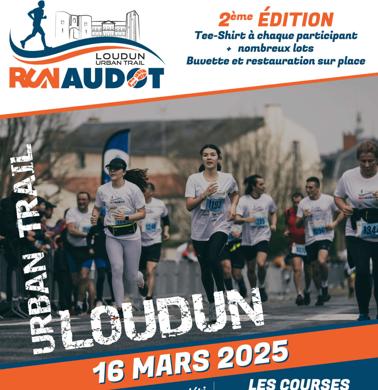 Runaudot : la Urban trail de Loudun